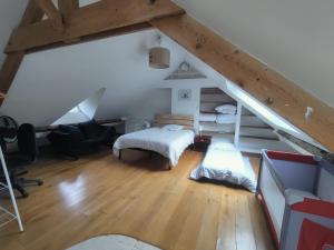 Maisons de vacances La Maison de vacances du Doux Verger a Saint Lunaire : photos des chambres
