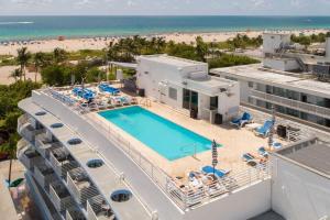 Heart of South Beach Rooftop Pool with cabanas
