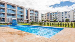 Apartament z 1 sypialnią Retro Deluxe 60 F Perłowa Przystań - Holiday City