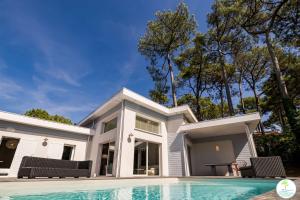 Villa Familiale avec Piscine 10 pers Biscarrosse