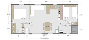 Chalets Chalet 3 etoiles - Piscine - ccbbhfa : photos des chambres