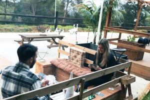 Caravana Airstream Vintage del 67 en Orrius, Barcelona