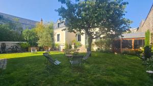 Gite Au Coeur de Tours, familial avec jardin au calme, parking