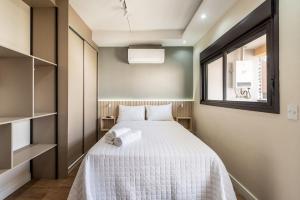 Studio c vista e piscina no Brooklin - SB1406