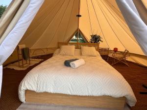 Tentes de luxe Tipi au Murmure du Champs : photos des chambres