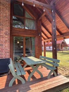 Ostoja Bukowo- kaszubski domek Leśna Przystań