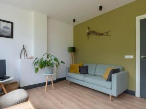 Modern home with garden