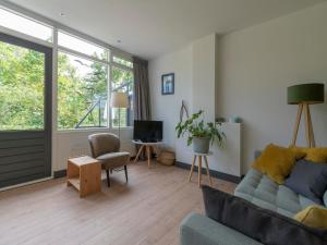 Modern home with garden