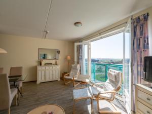 Apartment by Dutch Dunes with Balcony Views