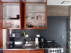 Departamento en microcentro 3er piso con balcón