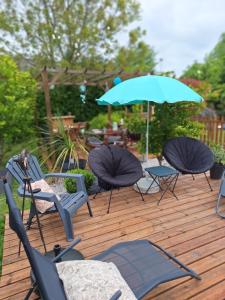 Maisons de vacances Les Oliviers de la Baie gite- Le Relais de la Baie : photos des chambres