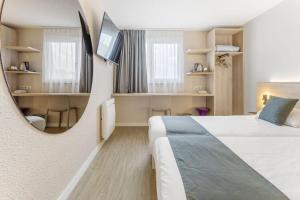 Hotels Kyriad Deauville - St Arnoult : Chambre Lits Jumeaux