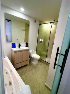 Suite con Jacuzzi privado,en plena Zona T