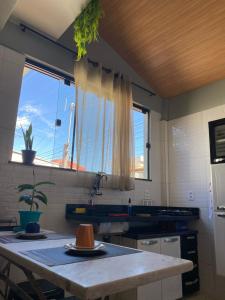 Cantinho aconchegante na beira do rio Tapajós