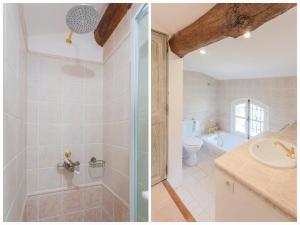 Maisons de vacances Chateau in Lorgues with Pool & Vineyard Views, cleaning included : photos des chambres