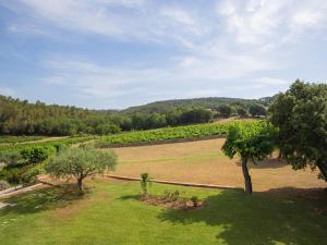 Maisons de vacances Chateau in Lorgues with Pool & Vineyard Views, cleaning included : photos des chambres