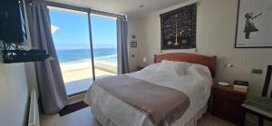 Maitencillo, depto con vista al mar y acceso playa