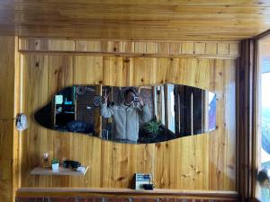 Traditional Hmong House Among Rice Fields