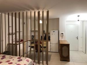 Appartements Studio 38m2 le Grand Angle, centre-ville, parking et terrasse : photos des chambres