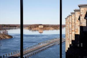 Superior Twin Room with Sea View room in Scandic Karlskrona