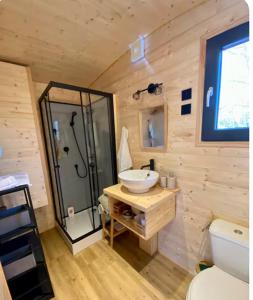 Maisons de vacances La tiny house : photos des chambres