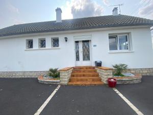 Maisons de vacances Grande Maison familiale 50m de la plage - Le nid d-Asnelles : photos des chambres