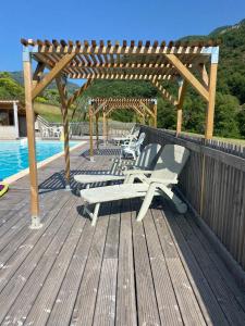 Appartements Les gites de Moussan : Appartement en Duplex