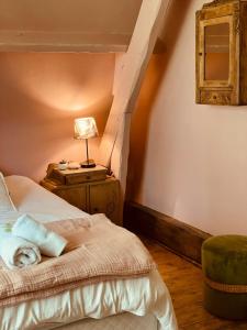 Maisons de vacances Le Clos Vildor, maison de charme bordee par la riviere : photos des chambres
