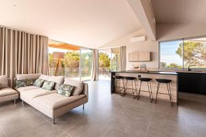 Maisons de vacances La Villa Pianottoli - Magnifique Vue Panoramique : photos des chambres