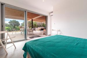 Maisons de vacances La Villa Pianottoli - Magnifique Vue Panoramique : photos des chambres