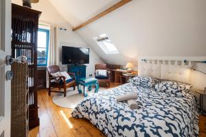 Maisons de vacances Maison charme tout a pied coeur Pouliguen : photos des chambres