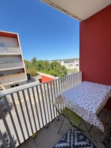 Appartements T2 Air conditioning Terrace & Parking near Montpellier : photos des chambres