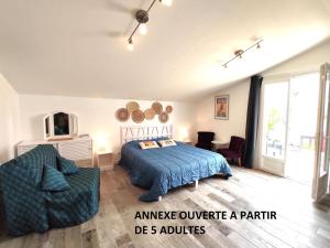 Maisons de vacances Mariella - MAISON FAMILIALE, WIFI, 500m de la plage : photos des chambres