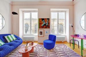 Maisons de vacances Spacious Studio - 2P 43m² - Montorgueil Louvre : photos des chambres
