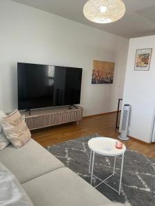 Cozy apartment, airport 3km, private parking, sauna