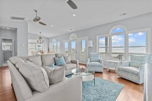 Ocean View Pool Waterslide Elevator & Firepit