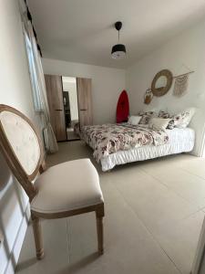 Maisons de vacances Maison cosy a 10 minutes de la plage : photos des chambres