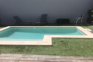 Maisons de vacances Pleasant modern house t4 airco pool jacuzzi parking : photos des chambres