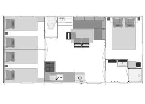 Campings Camping - Parc aquatique - ccafh0f : Mobile Home 5