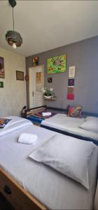 Villas Tres belle Maison languedocienne a 15 mn de la mer avec trois belles chambres, 2 coins repas exterieurs avec barbecue et bain de soleil : photos des chambres