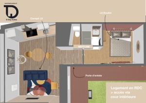Appart'hotels D-Day Suites : photos des chambres