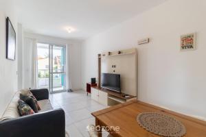 Apto csacada e churrasq a 150m da praia SDP0206