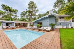 Villas Villa Djun Hossegor 4 etoiles, piscine, 12 personnes : photos des chambres