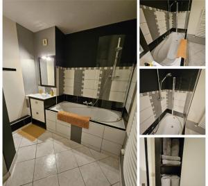 F3 rez-de-chaussée Centre ville au calme avec Balcon Garage et Netflix