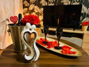 Appartements Venus - Maison de charme, zen avec SPA : photos des chambres