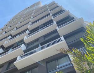 StayBr Itaim - Studio com vista panorâmica e jacuzzi no prédio