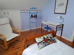 Maisons de vacances House in Treompan near Sandy Beach, cleaning included : photos des chambres