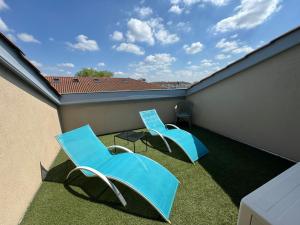 Appartements Le Yeti T4 air-conditioned Lyon Eurexpo stadium LDLC arena : photos des chambres