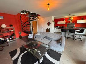 Appartements Le Yeti T4 air-conditioned Lyon Eurexpo stadium LDLC arena : photos des chambres