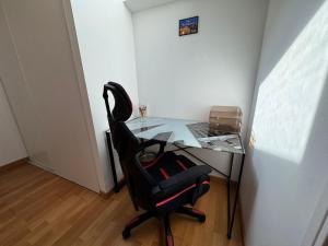 Appartements Le Yeti T4 air-conditioned Lyon Eurexpo stadium LDLC arena : photos des chambres